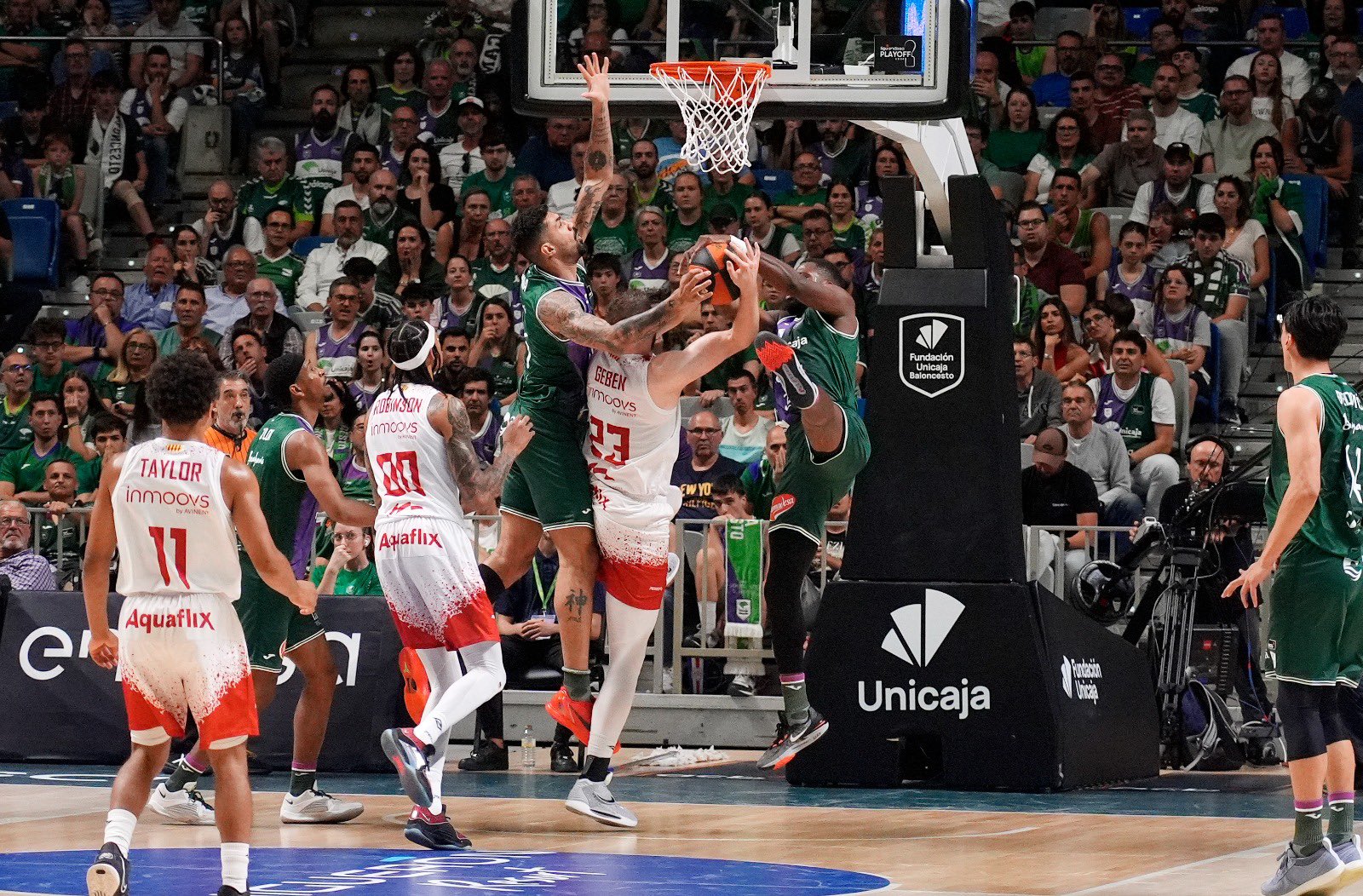 El infierno verde vuelve a rugir: victoria de Unicaja a pesar de esta terrible baja
