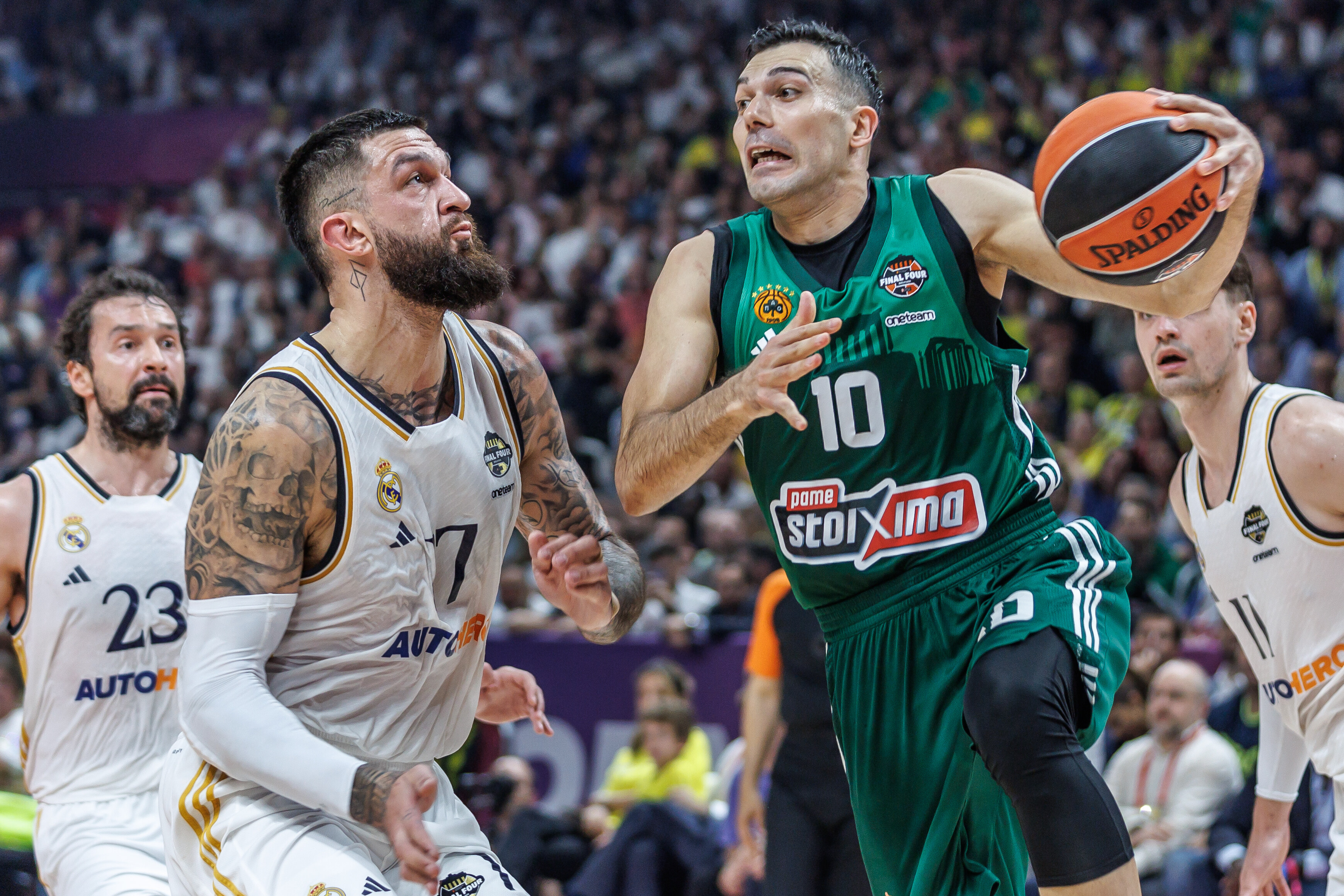 Trece años después, Panathinaikos vuelve a reinar en Europa con un gran Juancho