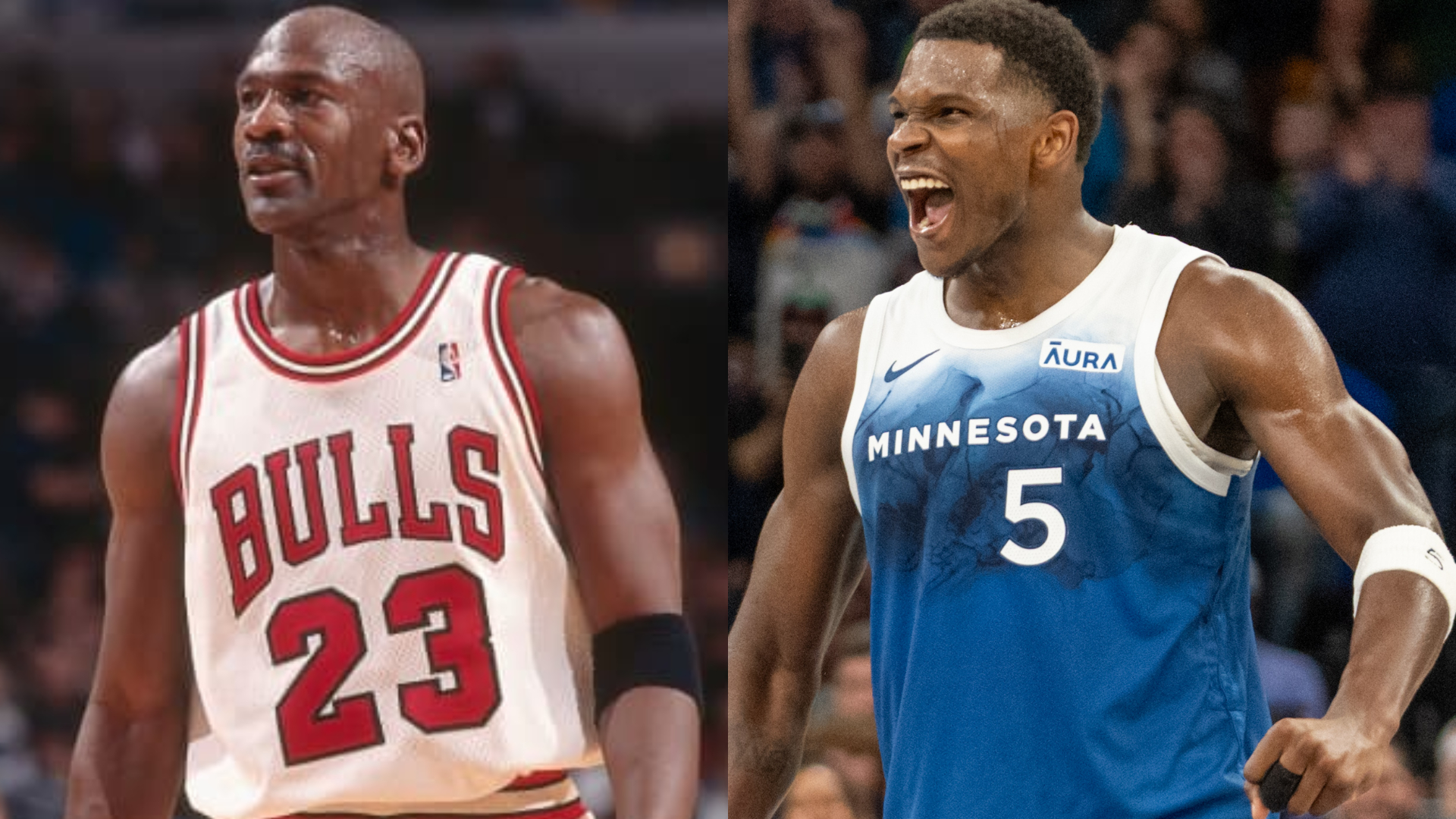 Comparativa Michael Jordan y Anthony Edwards: quién tuvo mejor temporada con 22 años