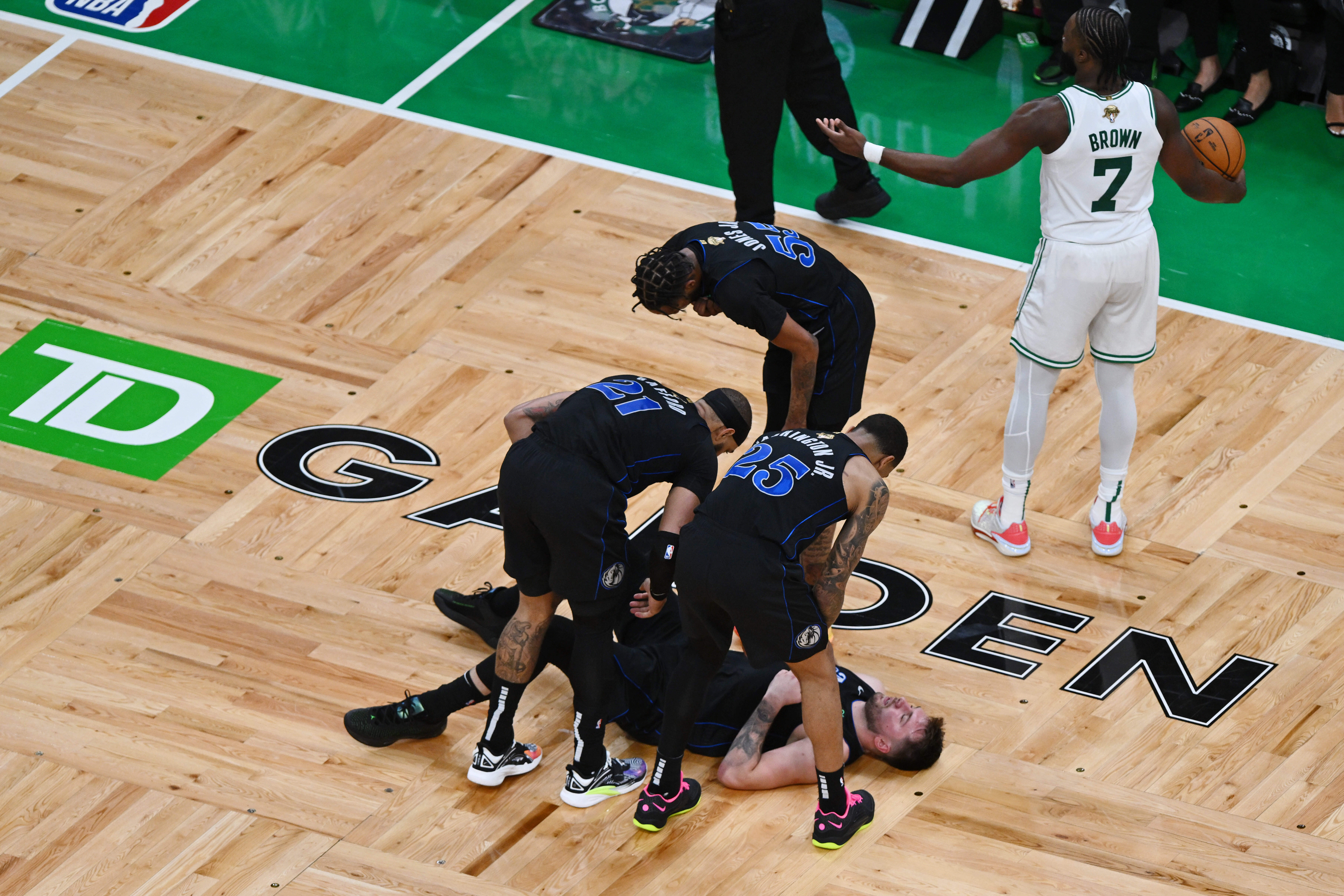 Luka Doncic se desinfla en las Finales: el terrible dato que lo demuestra