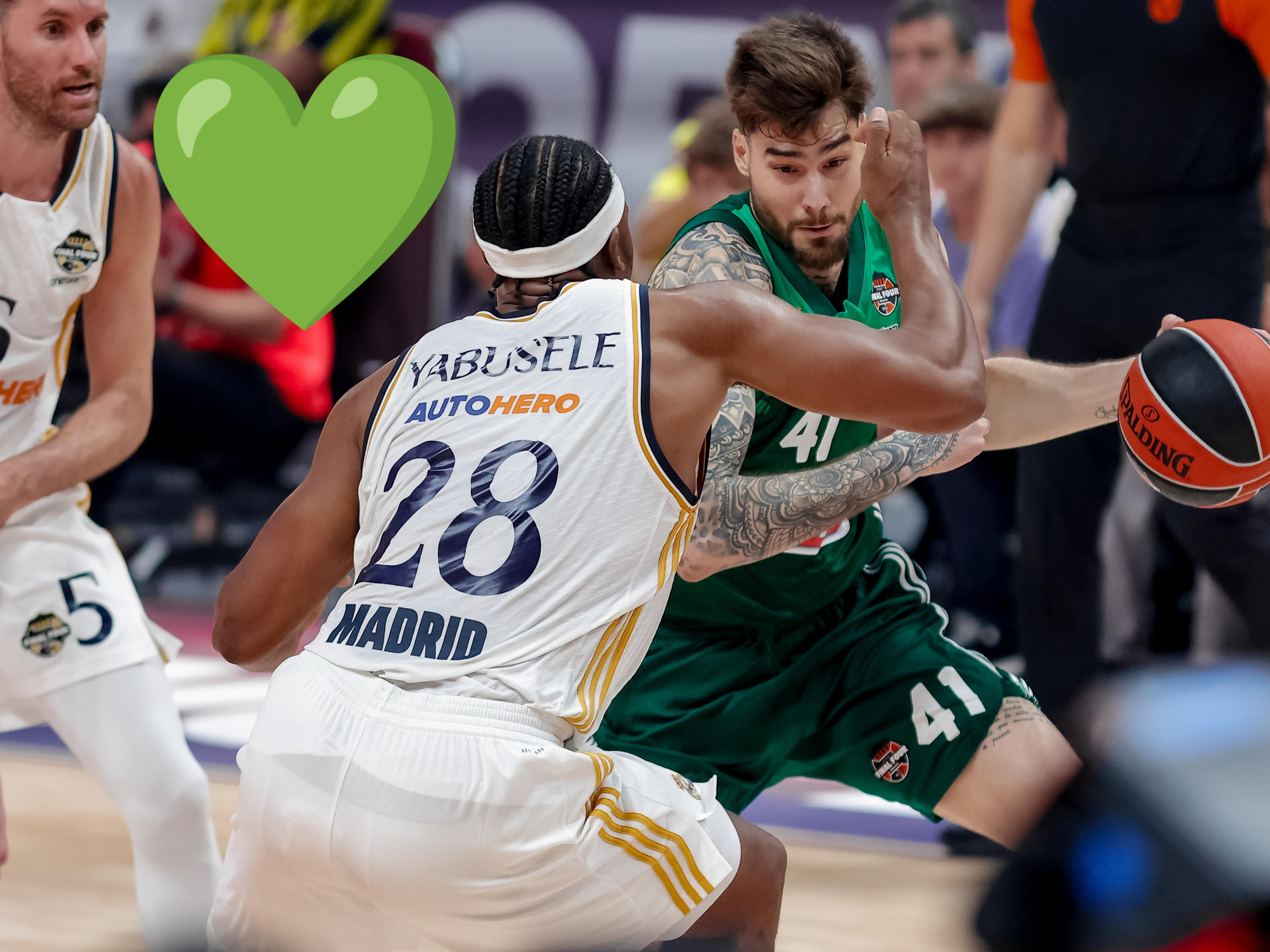 Juancho Hernangómez desvela su futuro con un GIF