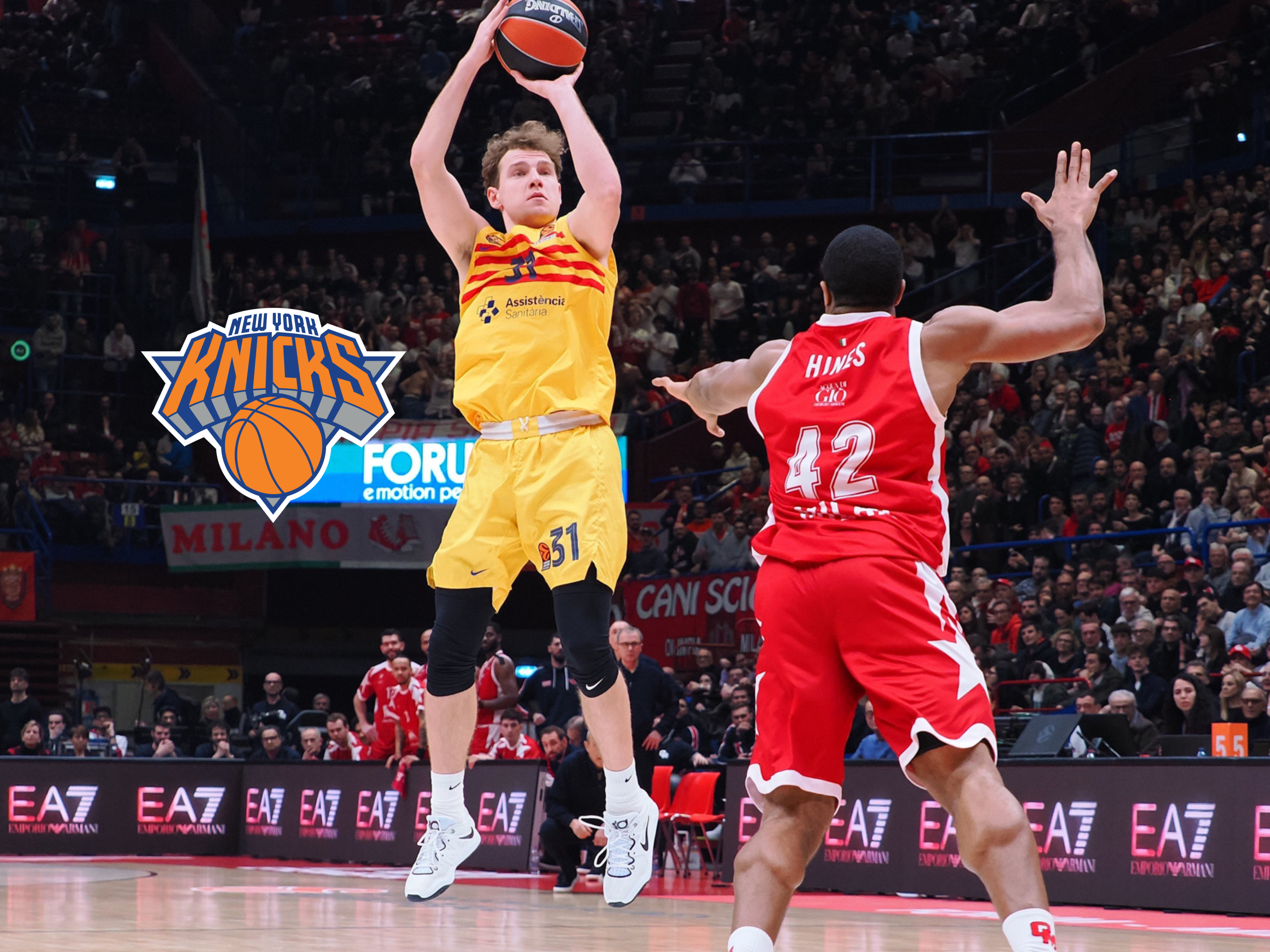 ¿Tiene hueco Rokas Jokubaitis en New York Knicks?
