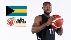 Juega el Preolímpico de baloncesto con Bahamas… ¡pero es un entrenador!