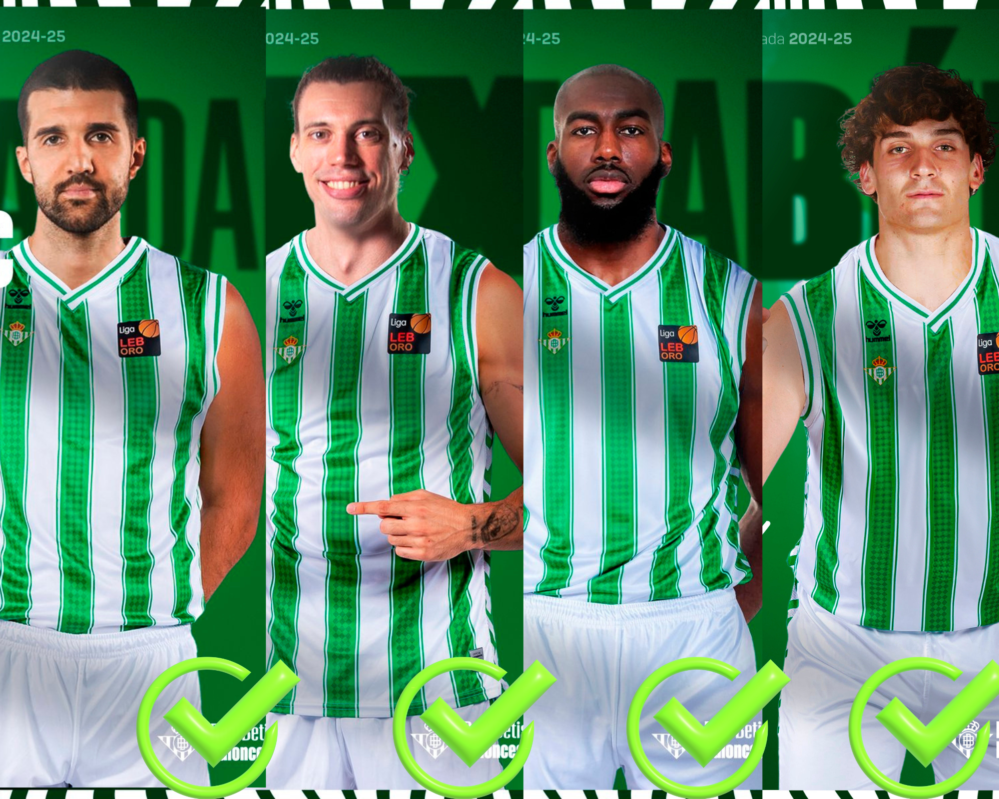 Los cuatro fichajes en tres días de Real Betis