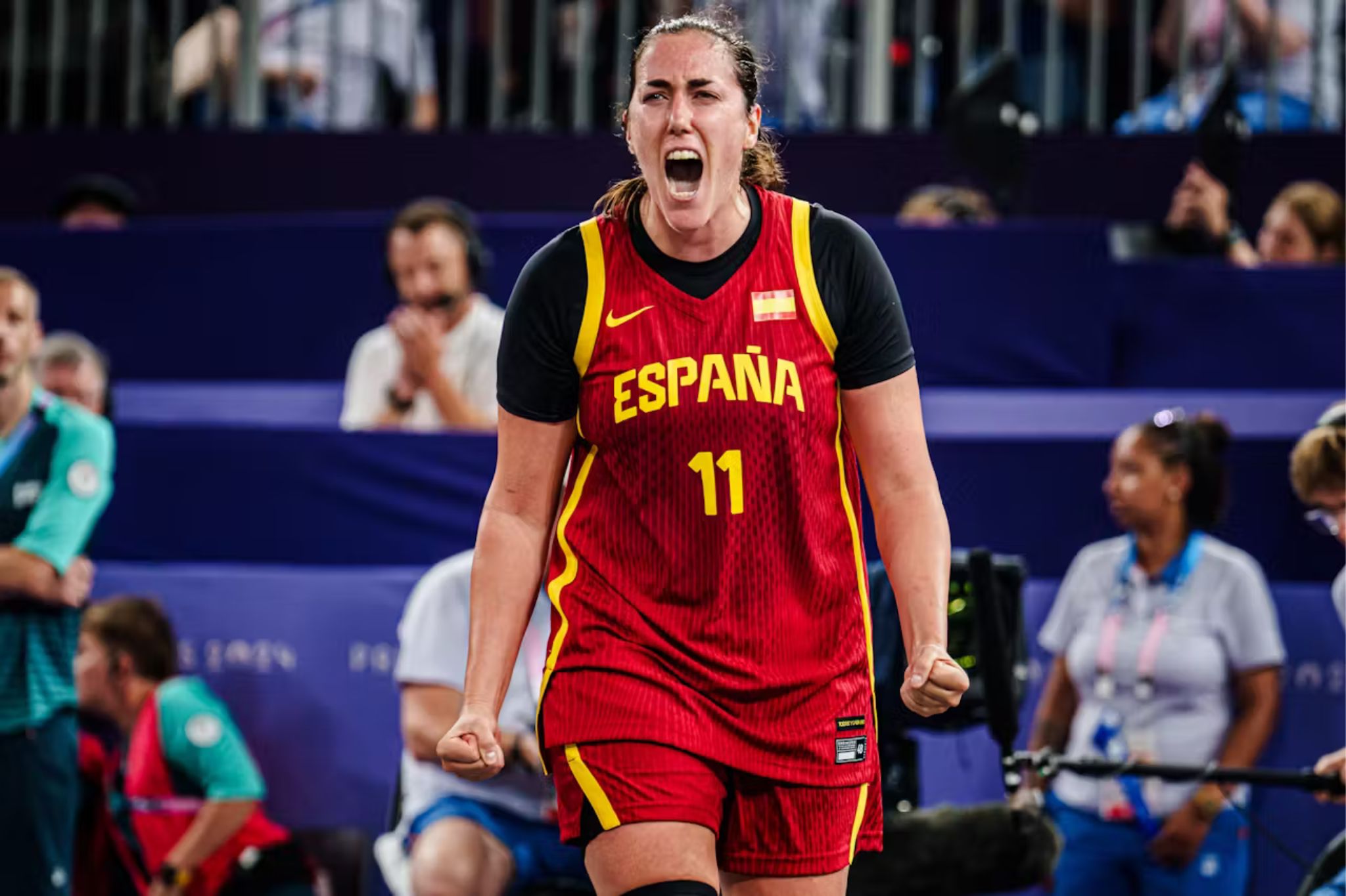 ¡La canasta más loca del 3×3 de baloncesto tiene marca española!
