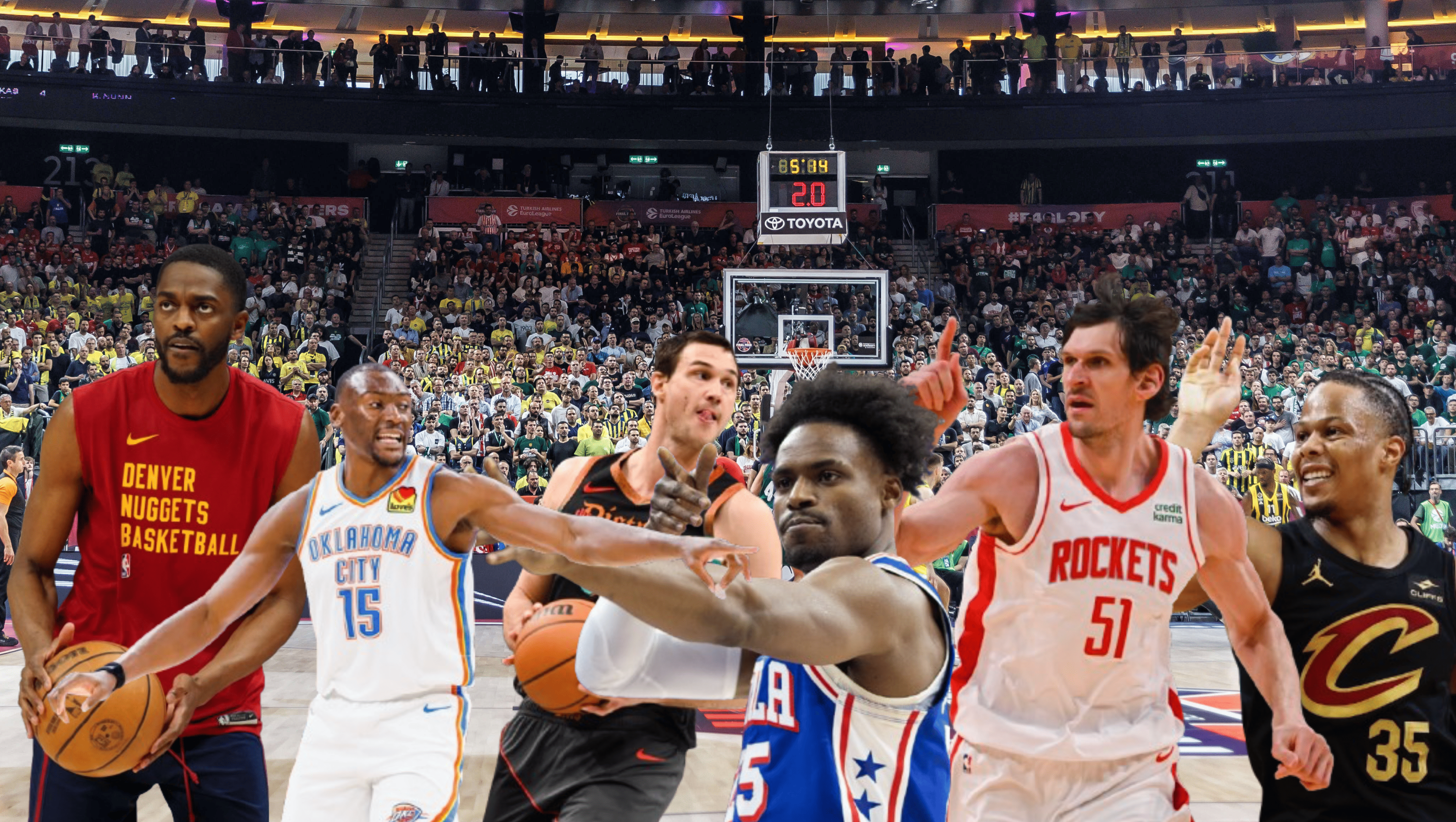 Final de mercado de fichajes: agentes libres NBA que son opciones para Euroliga