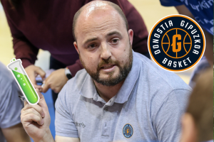 Del laboratorio al banquillo del Gipuzkoa Basket. La historia de Mikel Odriozola