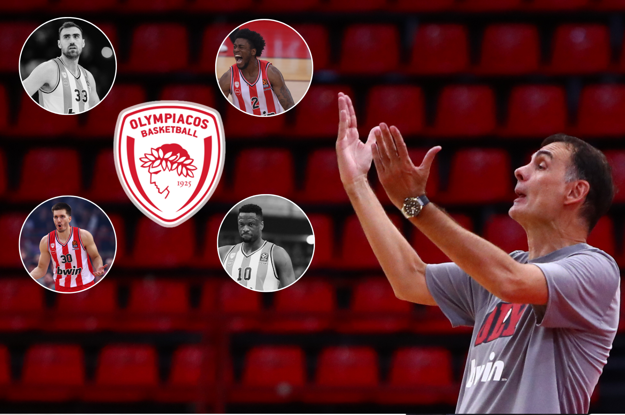 ¡Otra lesión en el juego interior del Olympiacos! ¿Llega al debut de Euroliga?