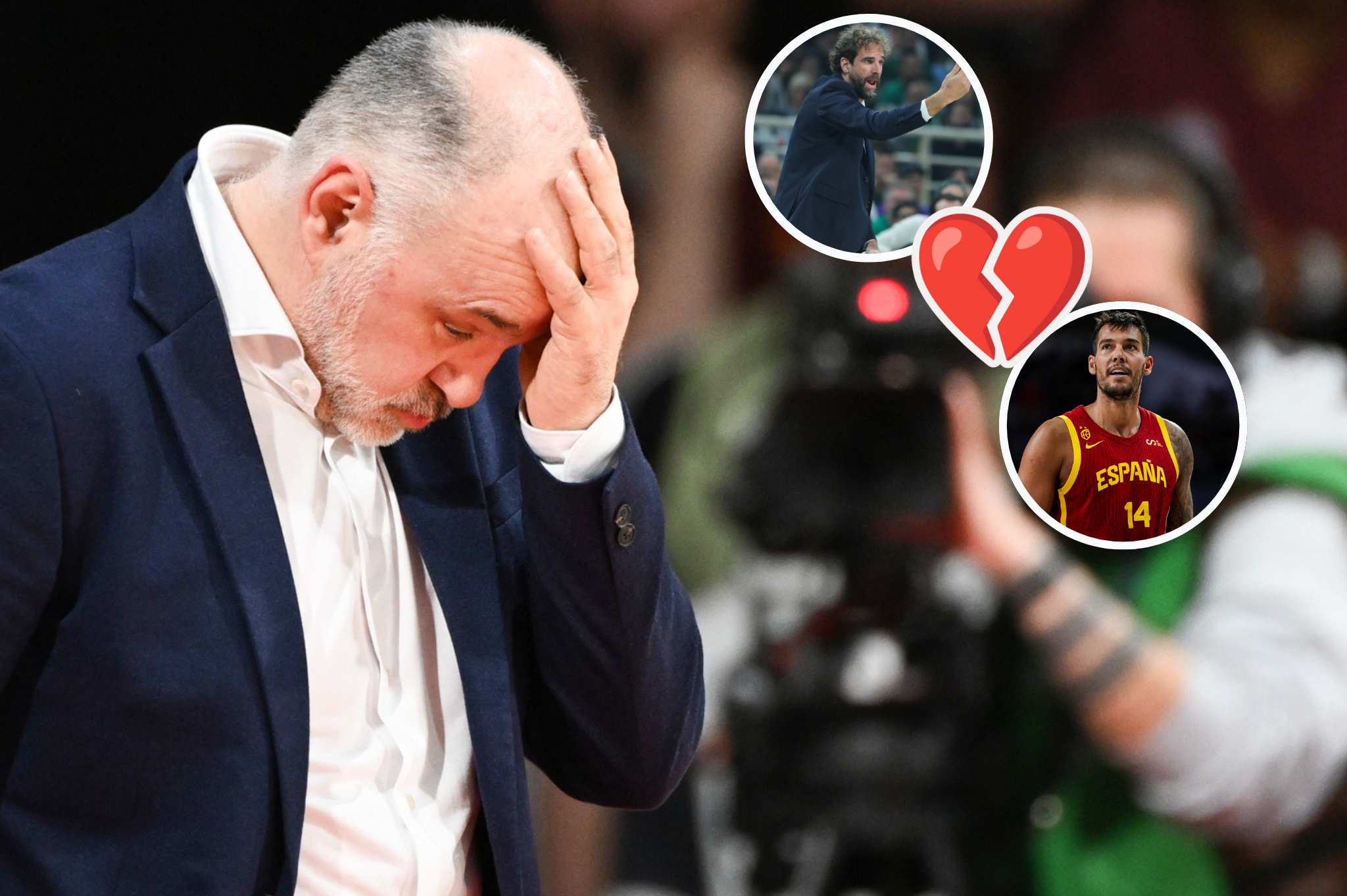 Pablo Laso defiende a Grimau y ataca a Willy Hernangómez: “Bastante subnormal”