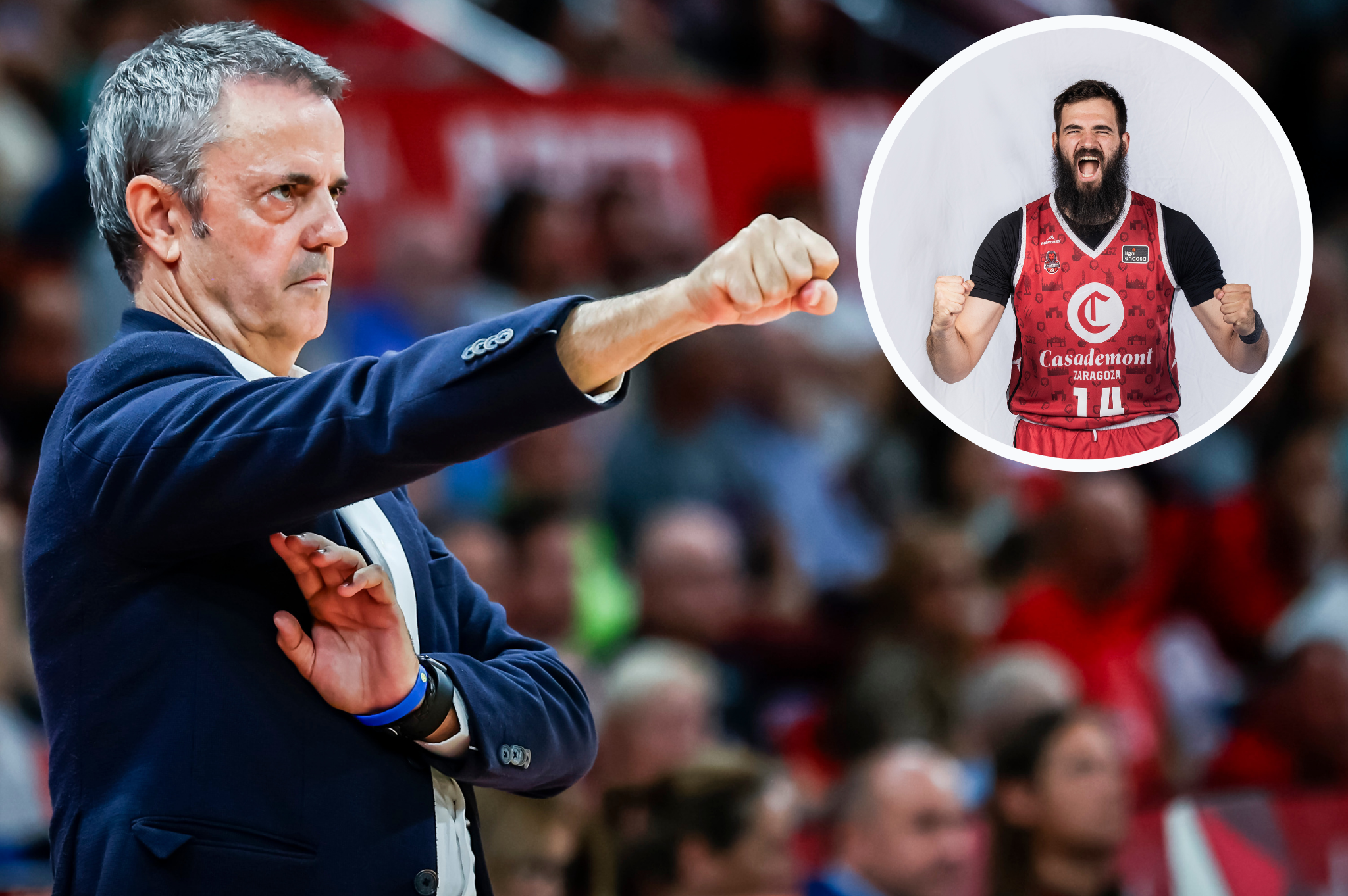 Porfi Fisac destaca la ambición del nuevo ídolo en Zaragoza: “Casi me pego con él”