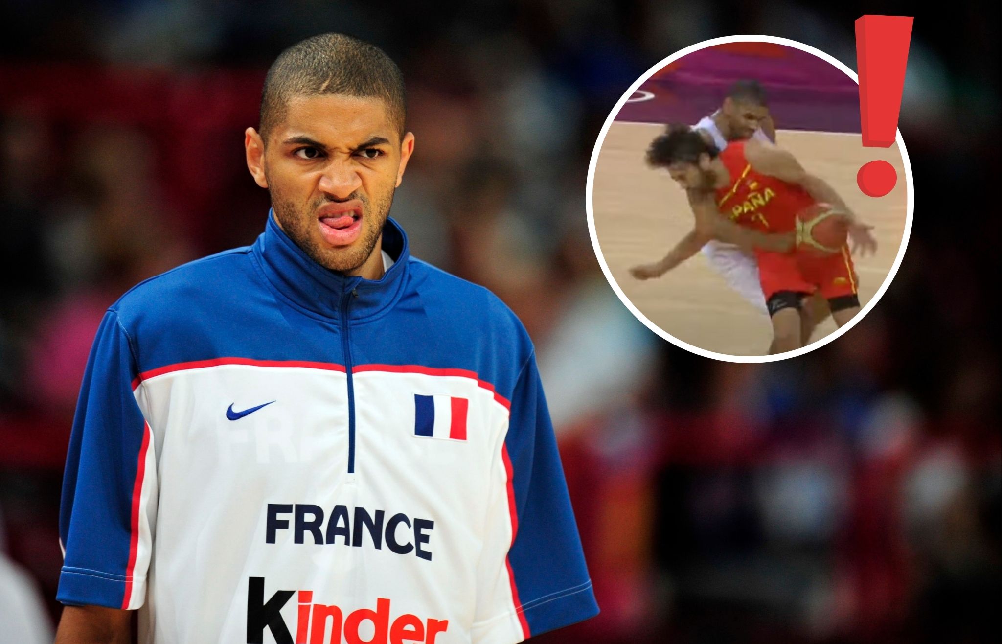 Un episodio oscuro de Nicolas Batum: “No me quieren mucho en España”