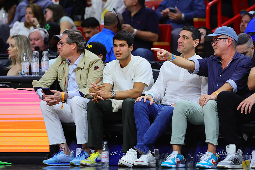 La relación de Jimmy Butler con Carlos Alcaraz