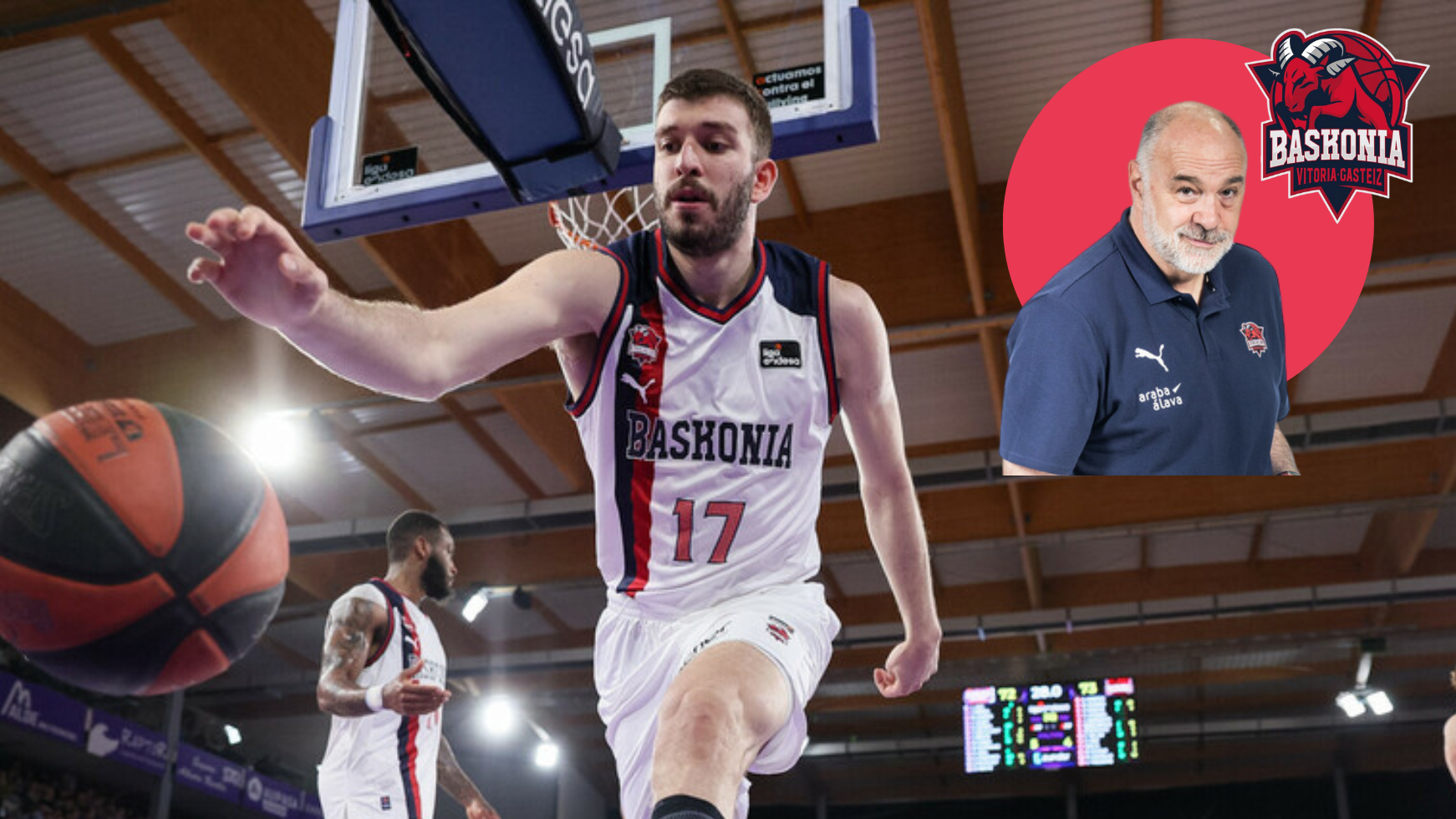 Su paso adelante en Baskonia tiene un nombre: “Confío al cien por cien en Pablo Laso”