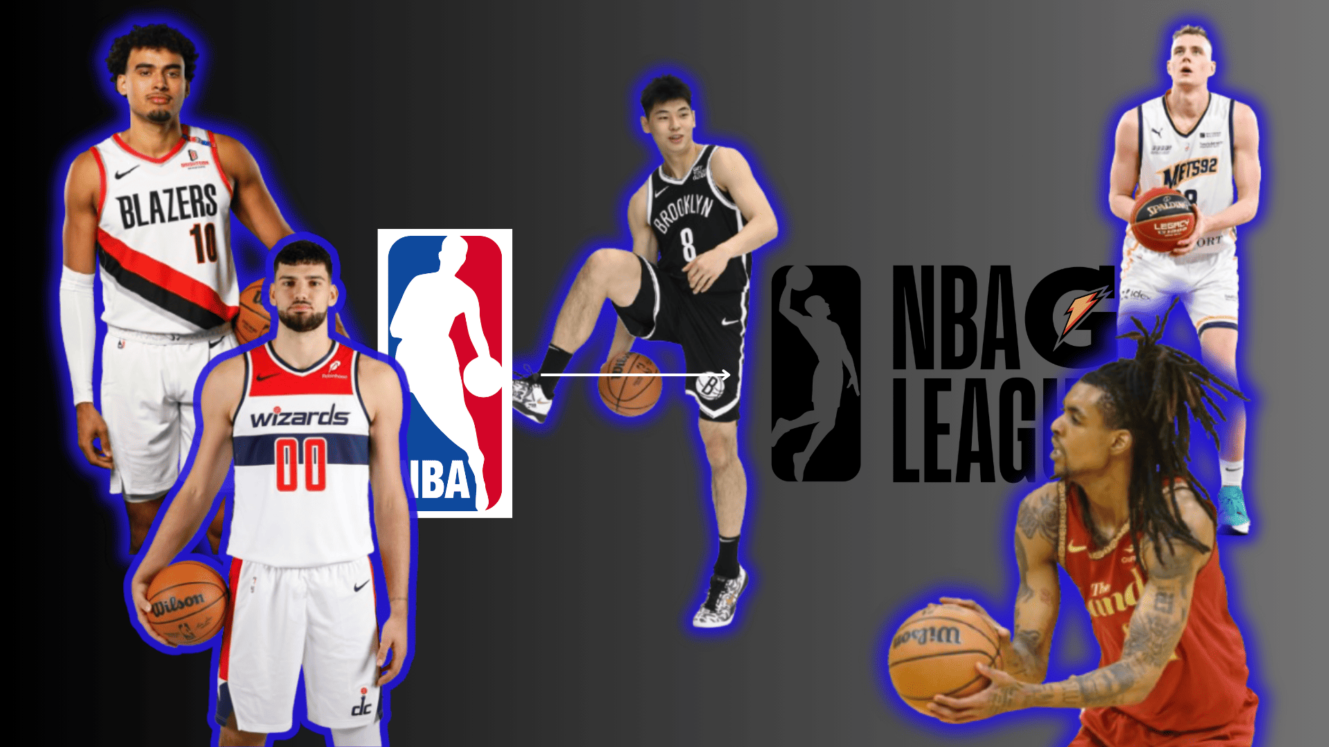 Todos los contratos Two-Way de la NBA 2024-25