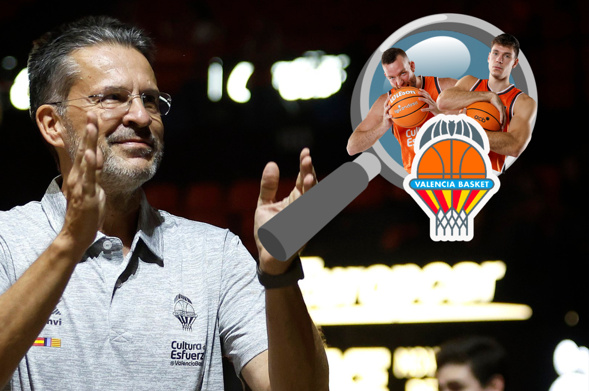 Pedro Martínez habla de la llegada de un 5 al Valencia Basket: “Solo entreno jugadores”