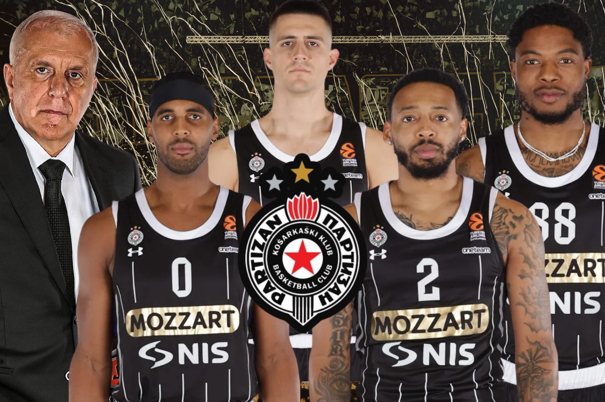 Plantilla Partizan Euroliga de baloncesto 2024-2025