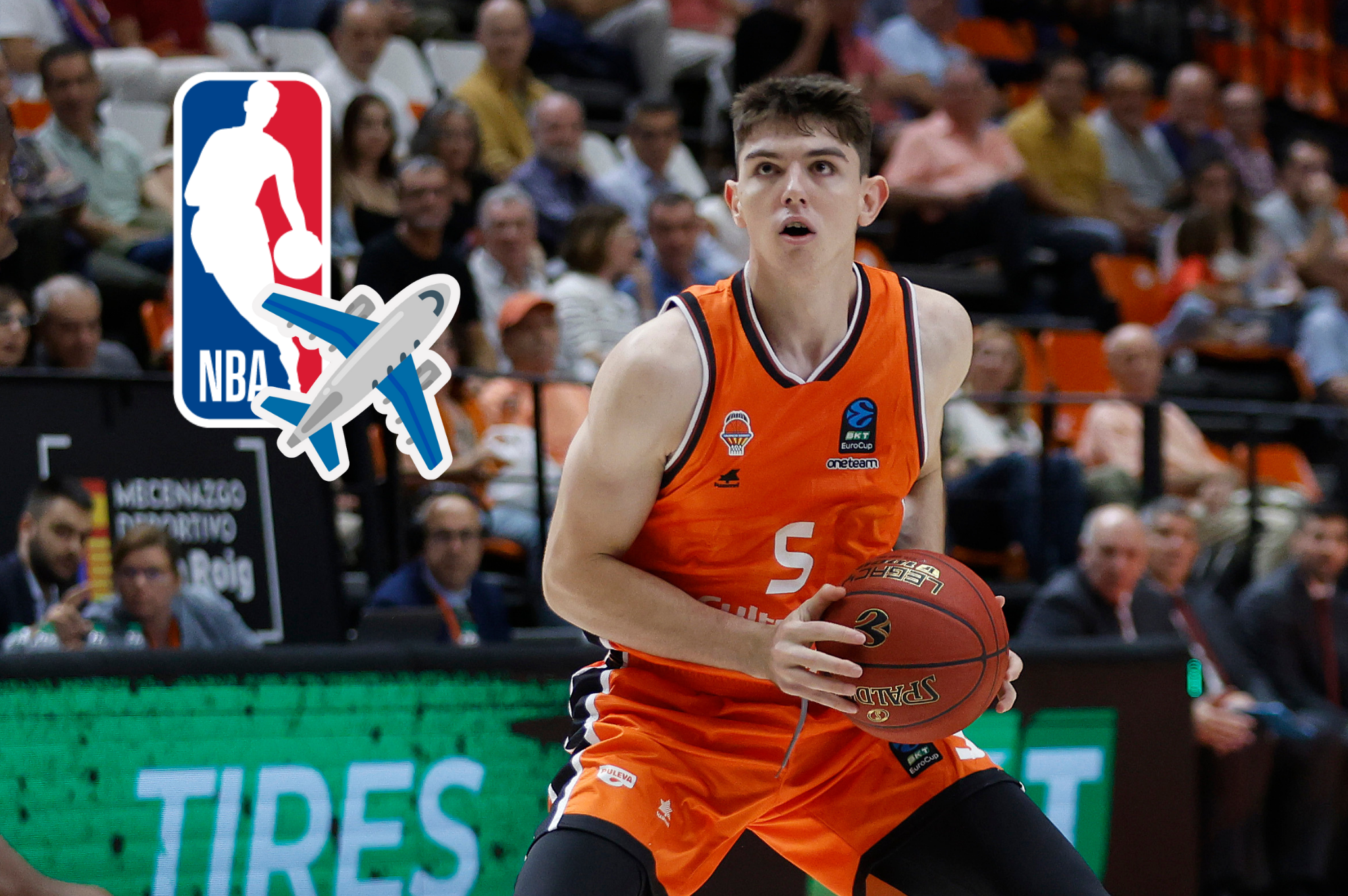 Una franquicia de la NBA viaja a Bilbao para ver a la perla del Valencia Basket