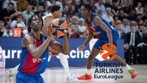 La joya de la cantera del Barça Basket, Dame Sarr, da un golpe sobre la mesa