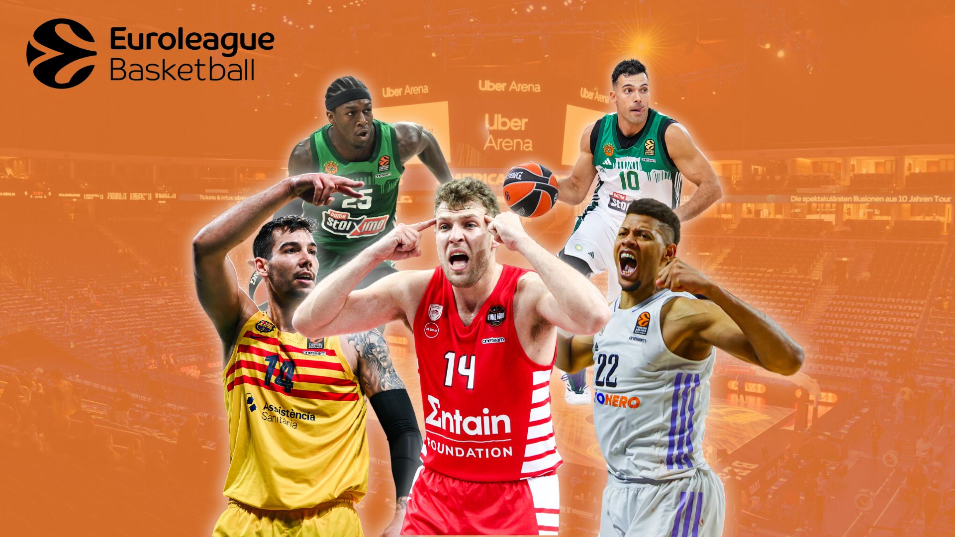 Los jugadores mejor pagados de la Euroliga de baloncesto
