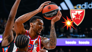 Estrella Roja pierde a uno de sus mejores jugadores tras una fea caída de rodilla