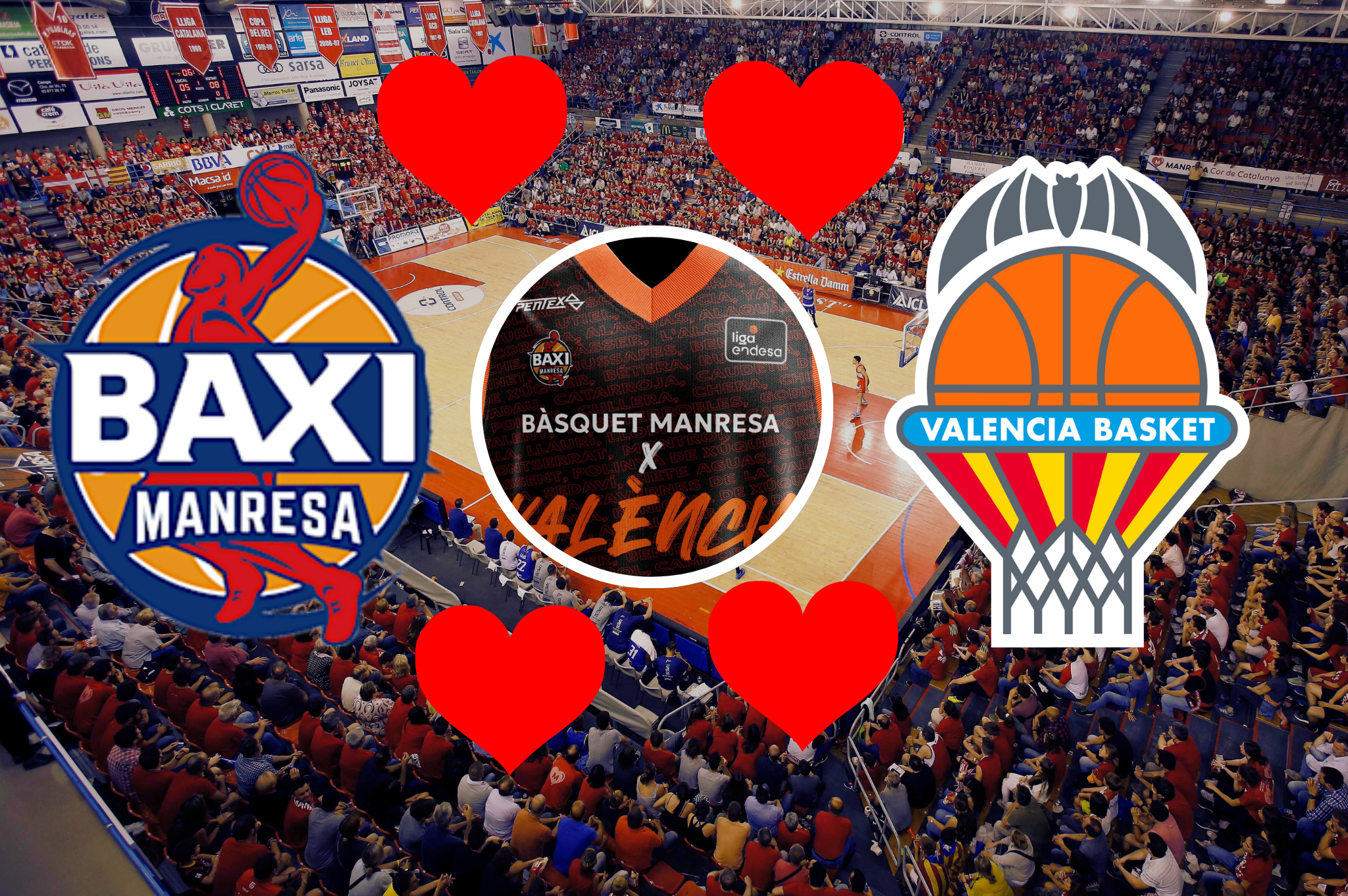 El bonito gesto de solidaridad del BAXI Manresa con el Valencia Basket