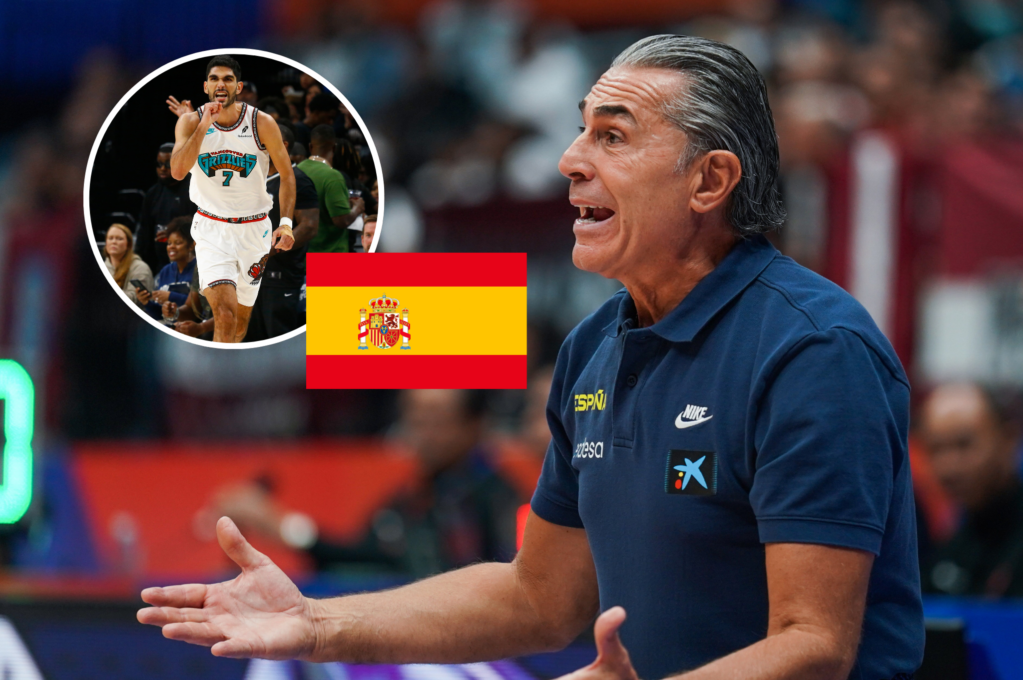 Scariolo actualiza el compromiso de Santi Aldama con España: “Me reuní con él”