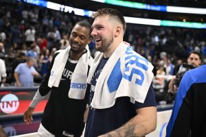 Doncic elogió a su nuevo compañero por su inesperado gran partido