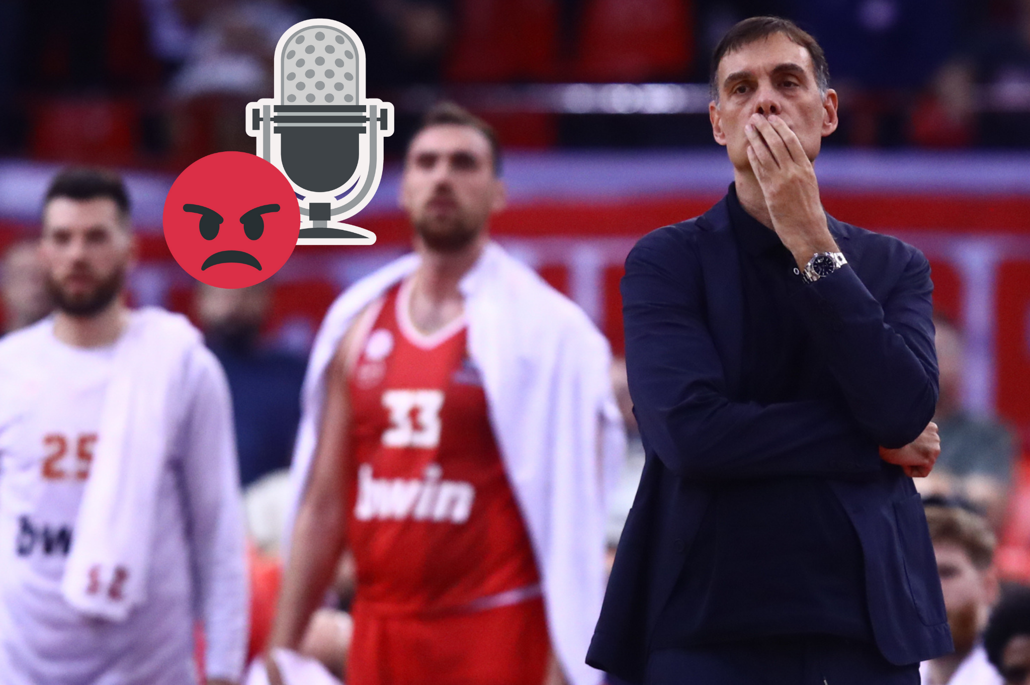 Bartzokas también lo paga con la prensa: “¿Una pregunta de aficionado o de periodista?