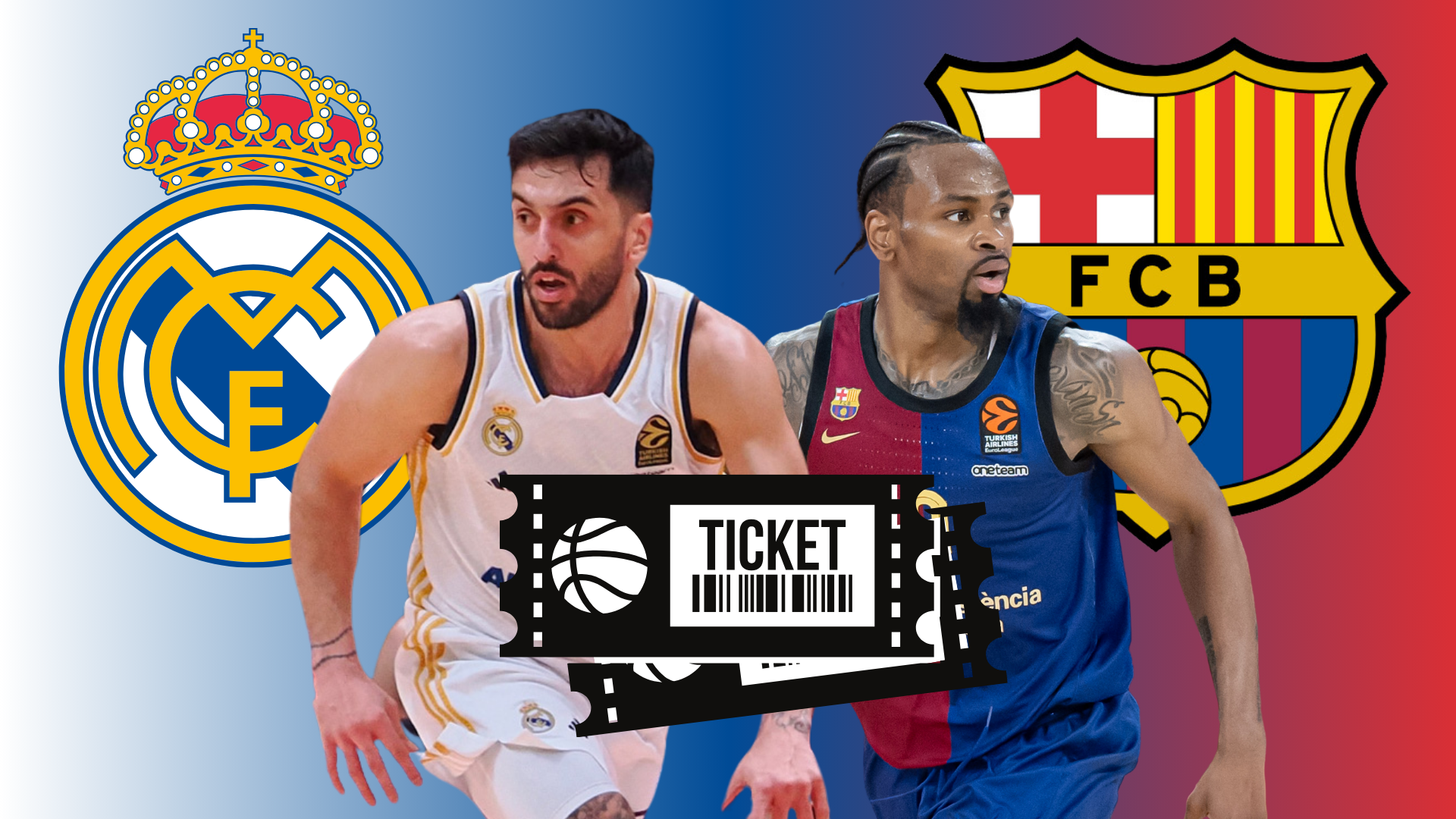Entradas Real Madrid vs Barça Basket ACB de baloncesto: precio y dónde comprarlas