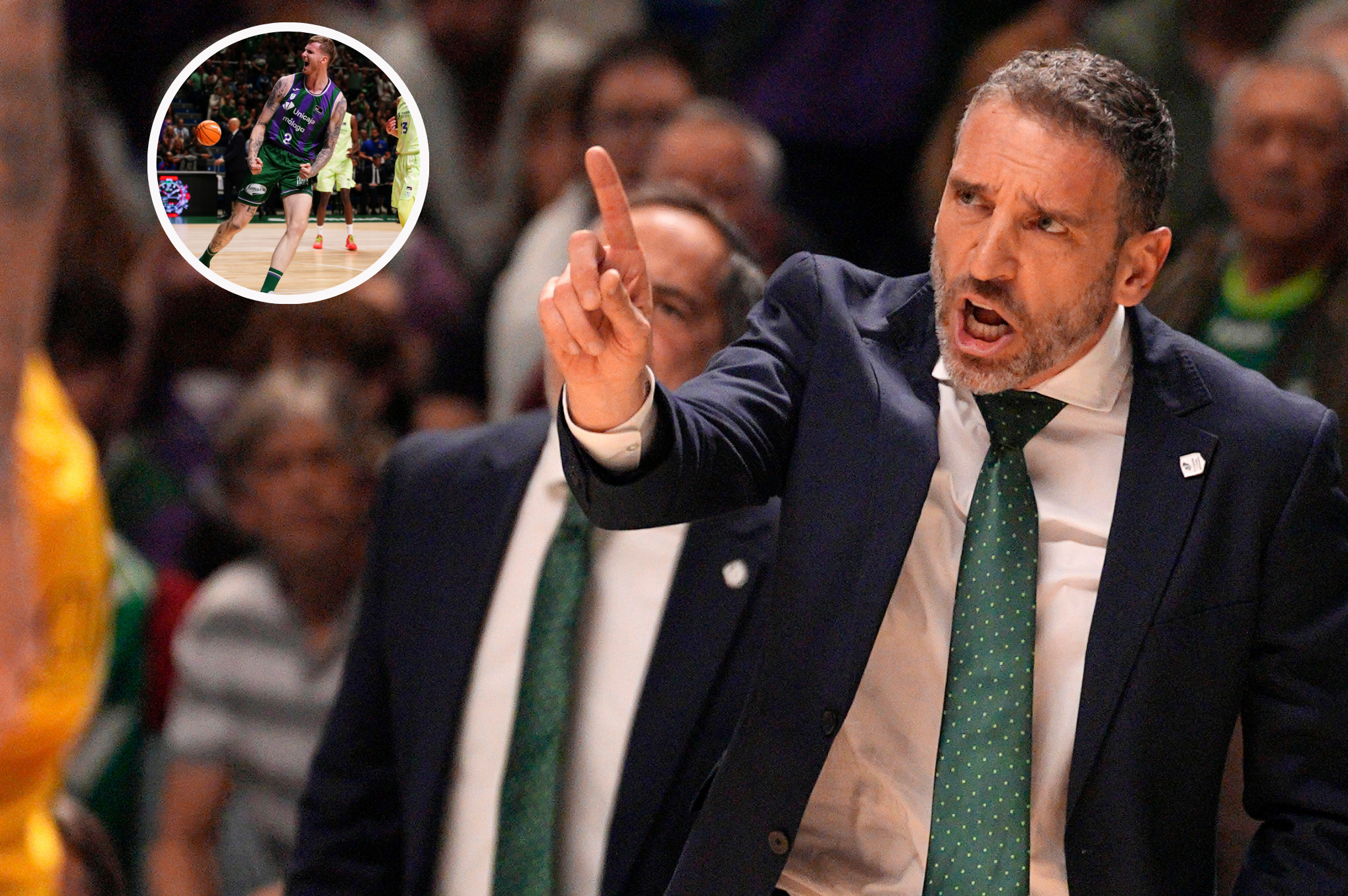 Ibon Navarro pide calma con el fichaje estrella de Unicaja: “No hay que volverse loco”