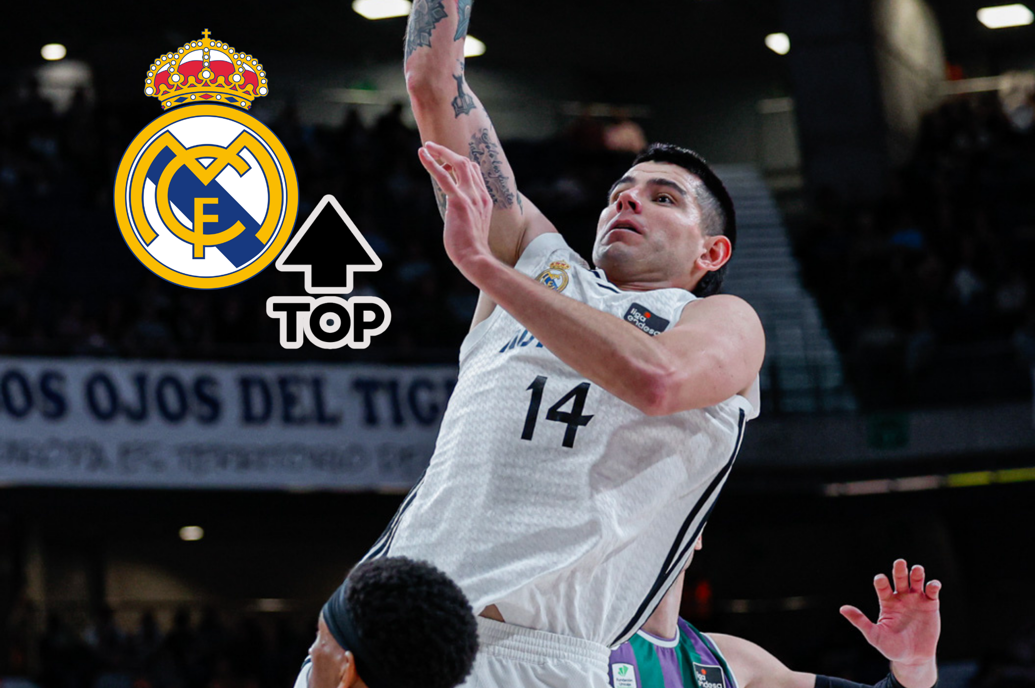 Capitaneó al Real Madrid para superar al líder Unicaja: “Es un gladiador”