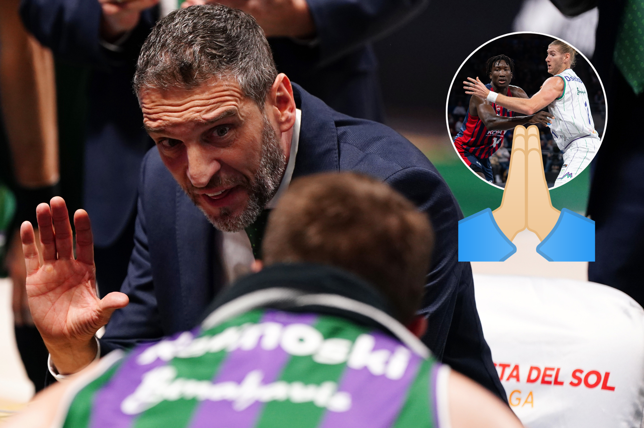 Da un paso adelante en el Unicaja e Ibon Navarro lo celebra: “Gracias a Dios”