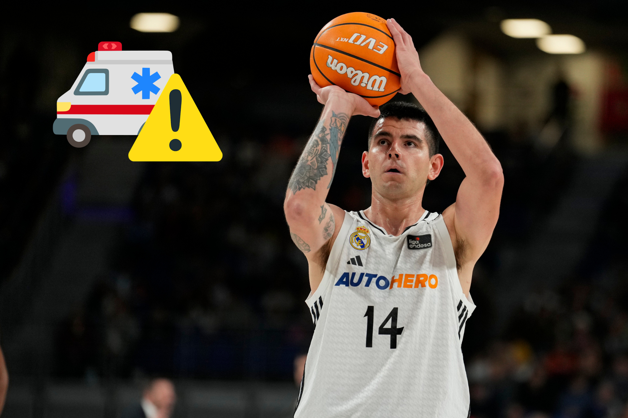 ¡Más detalles sobre la lesión de Deck! Podría perderse 15 partidos con el Real Madrid