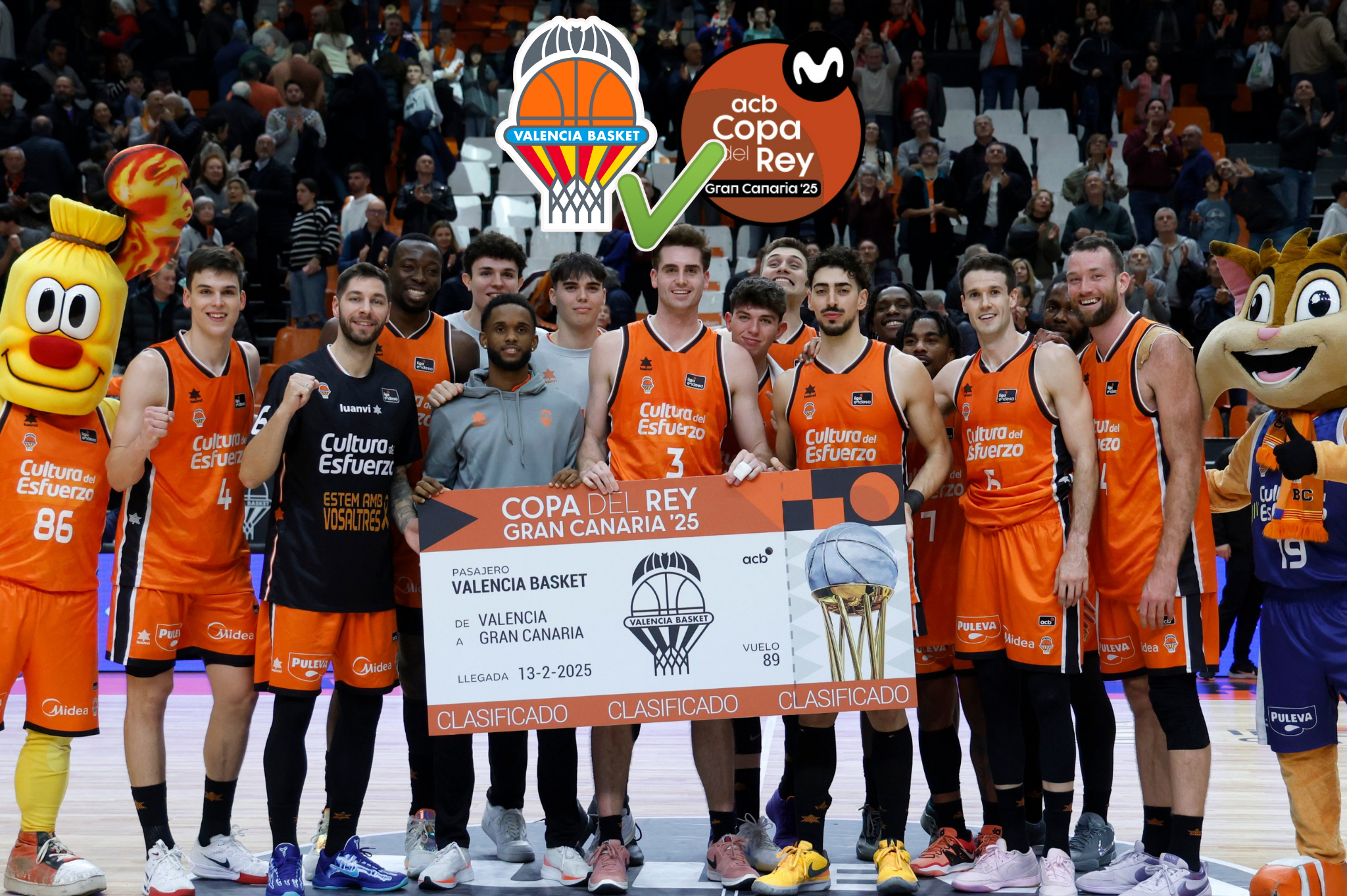 Valencia Basket logra el billete a la Copa ACB y avisa: “Competiremos por cosas”