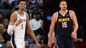 Wembanyama y Jokic rompieron marcas históricas de la NBA en la misma noche
