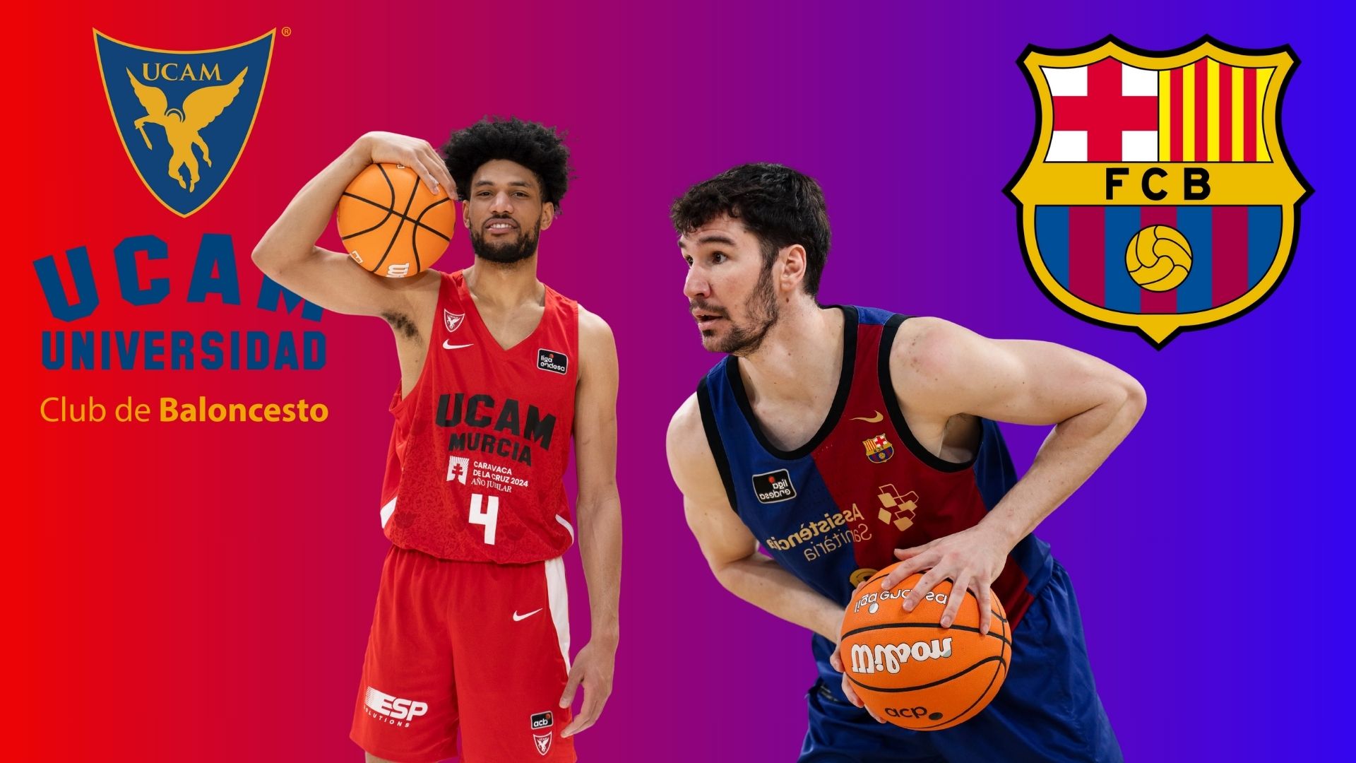 UCAM Murcia vs Barça Basket ACB de baloncesto: ¿Cuándo y dónde verlo?