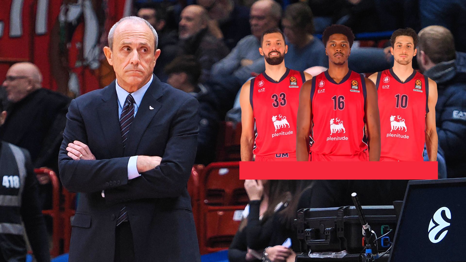 Preocupación en Milán: podrían jugar su próximo partido Euroliga sin 6 jugadores clave