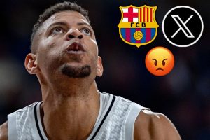 Tavares se ve envuelto en una polémica con el Barça en redes y acaba reculando