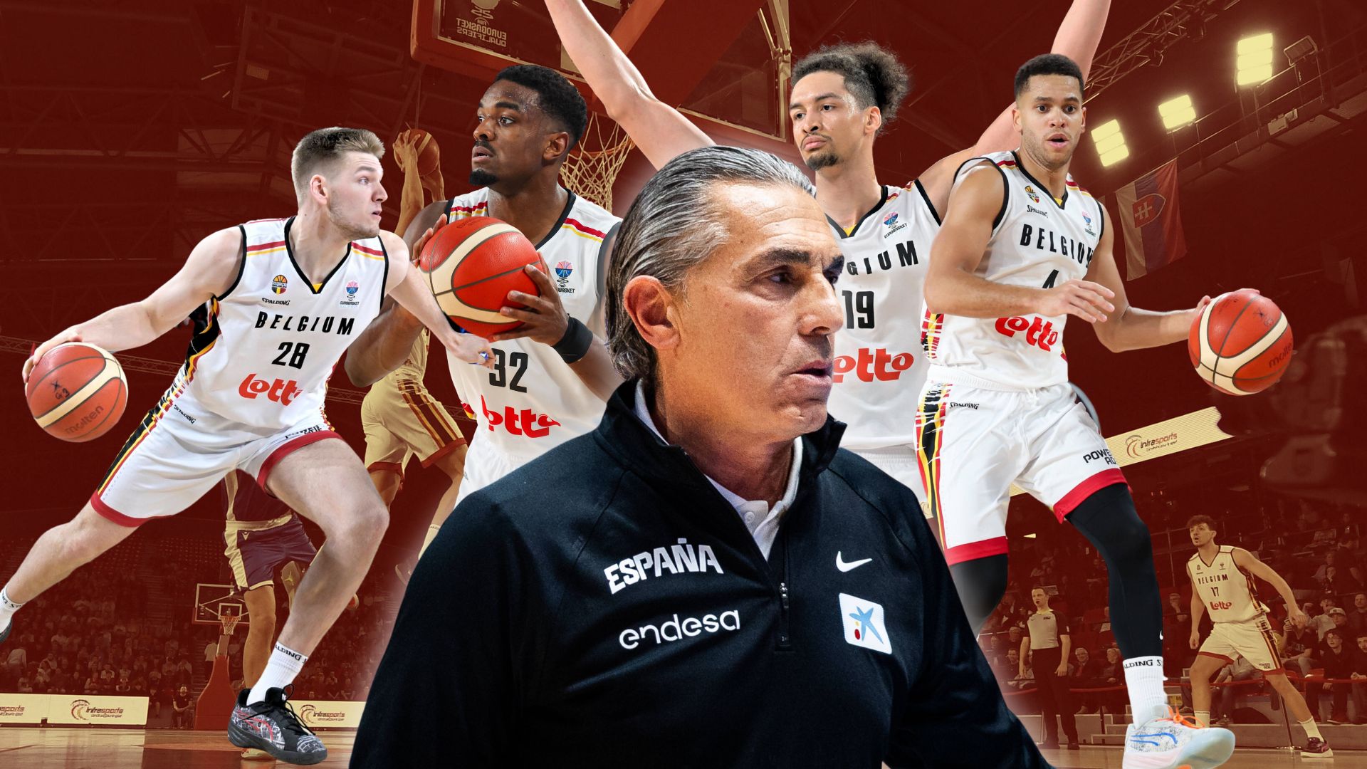 ⁠La selección de Bélgica de baloncesto ante España: jugadores, peligros, juego