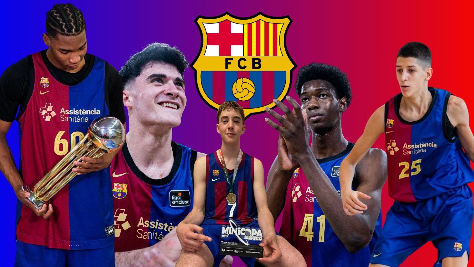 Estas son las jóvenes promesas del Barça Basket