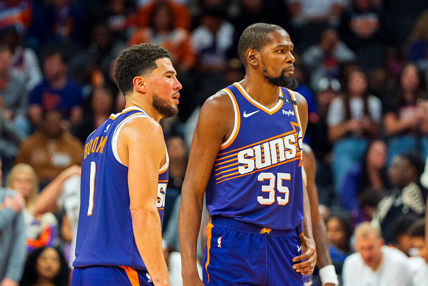 Uno de los mejores equipos de la NBA quiere a Kevin Durant y a Devin Booker