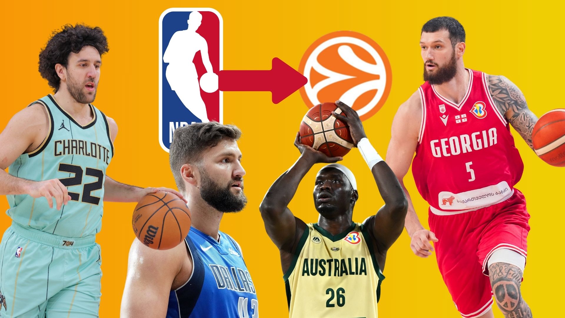 Los jugadores internacionales que pueden ir de la NBA a la Euroliga en 2025-2026
