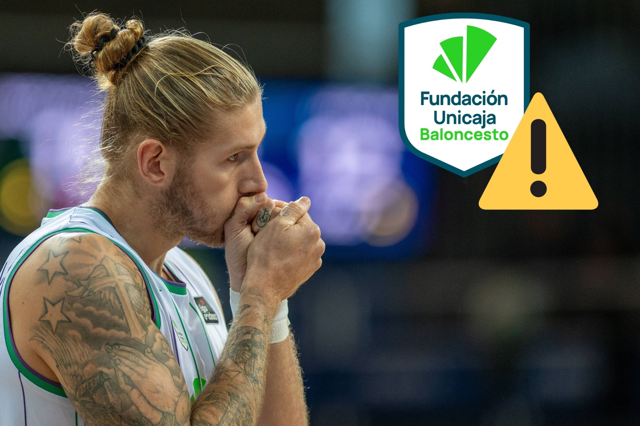 Preocupación en Unicaja por Osetkowski antes de la BCL. ¡Podría no acabar la temporada!