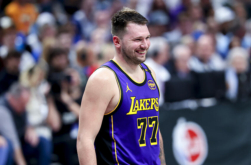 Doncic es el primer jugador internacional en romper un curioso récord en los Lakers