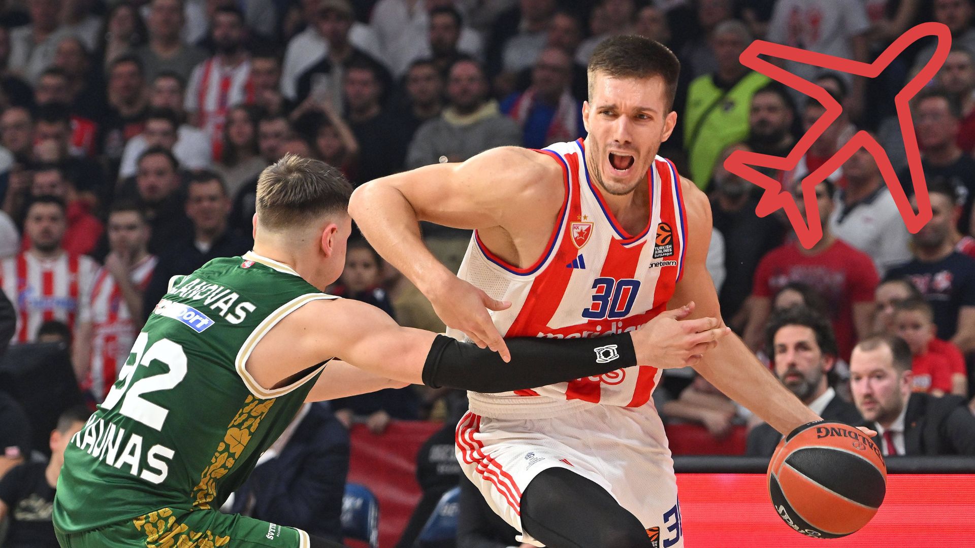 Un gigante de Euroliga quiere quedarse en Estrella Roja