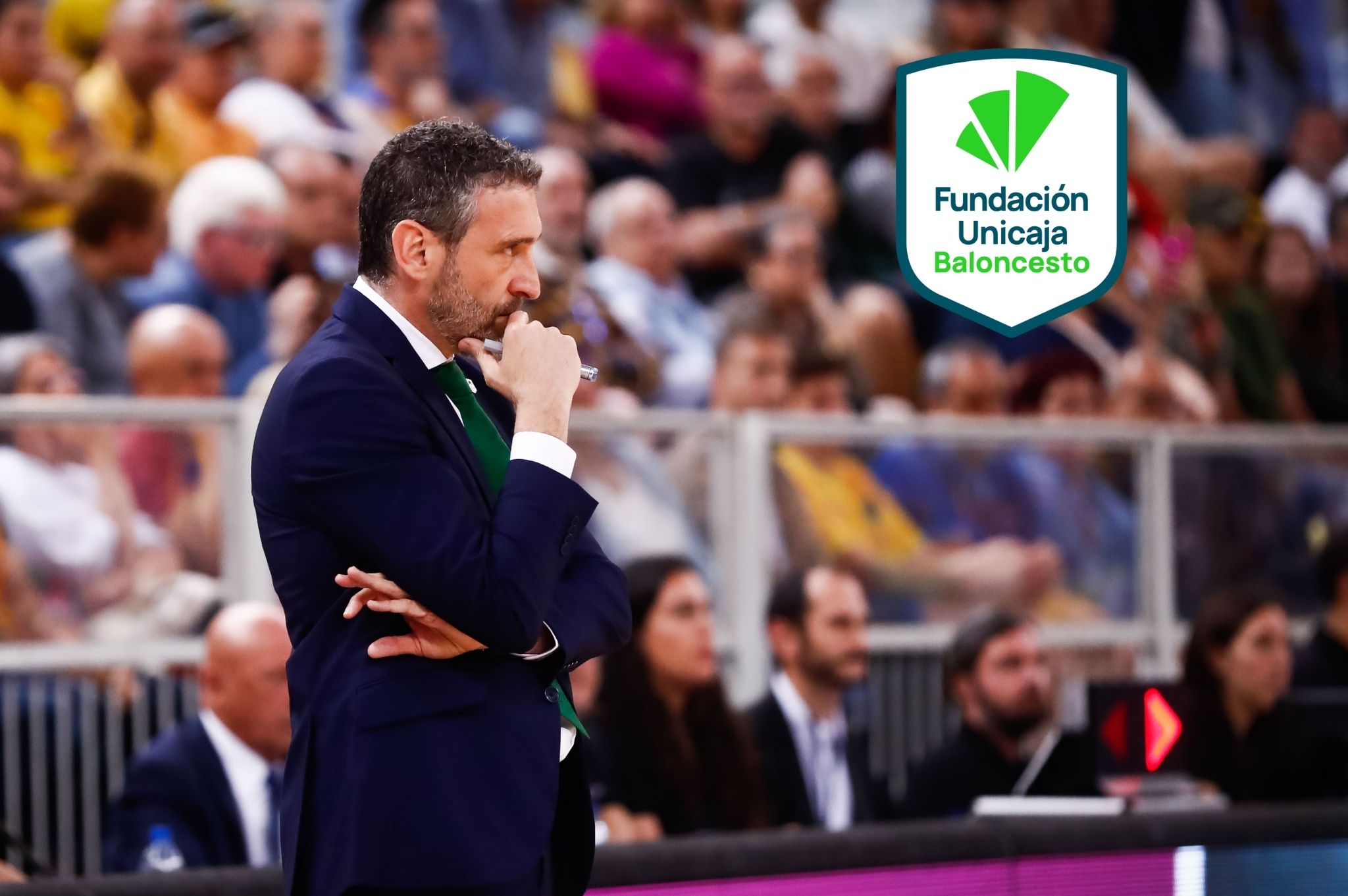 Ibon Navarro se harta de los que dudan de Unicaja: “Manda narices…”