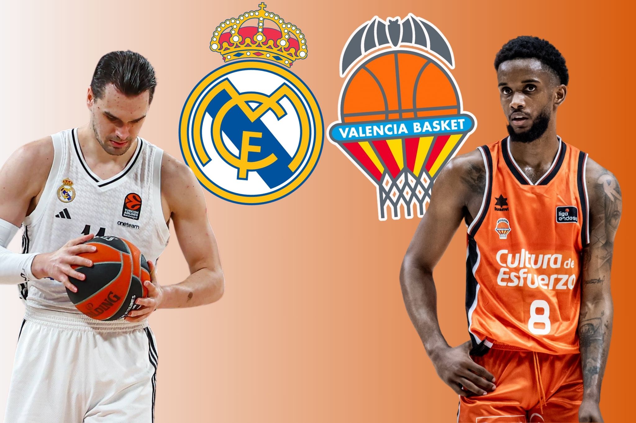 Real Madrid vs Valencia Basket de ACB de baloncesto. ¿Cuándo y dónde verlo?