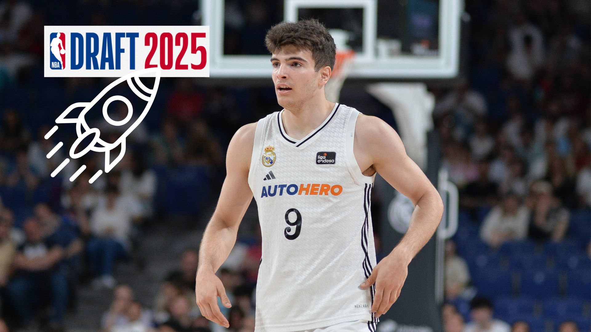 Hugo González brilla en Real Madrid y escala posiciones en el Draft NBA: ¿llegará a ser Top 20?
