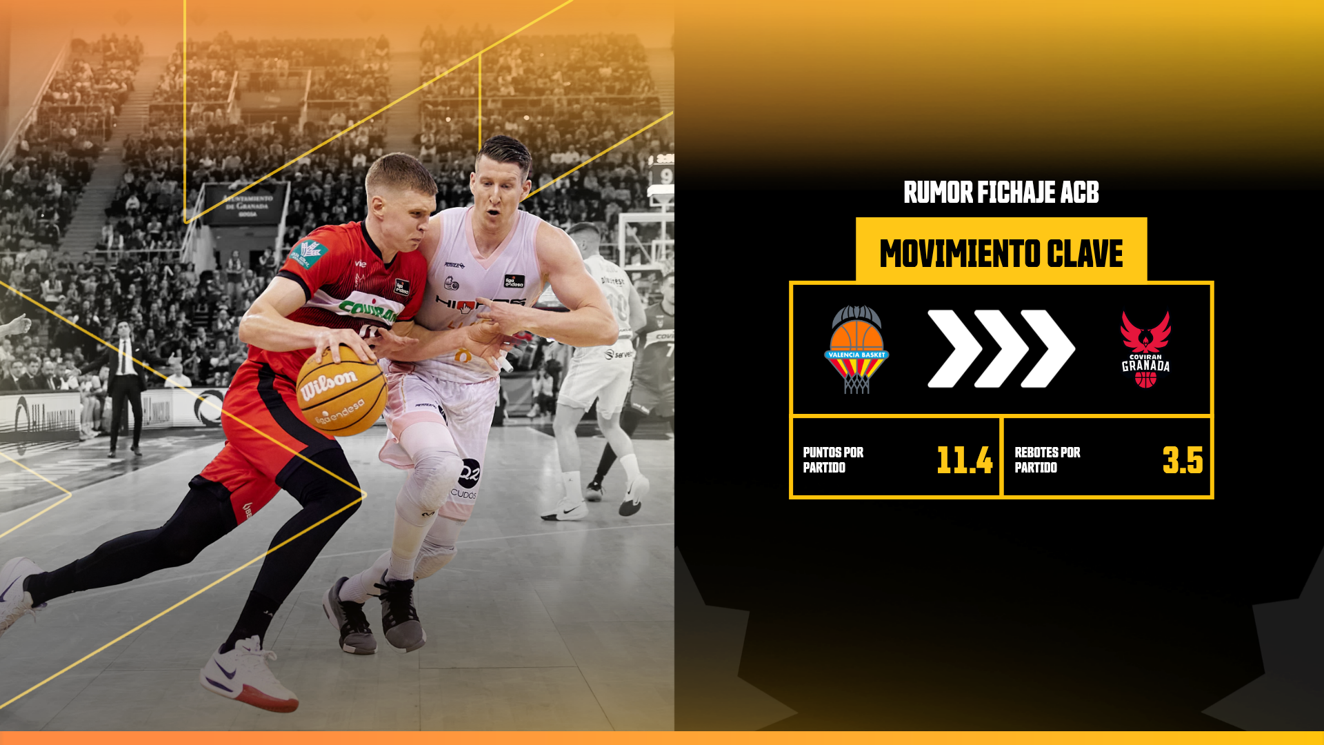 ¿Cesión, fichaje o guerra abierta? Un jugador de Valencia Basket aparece en la órbita de Granada