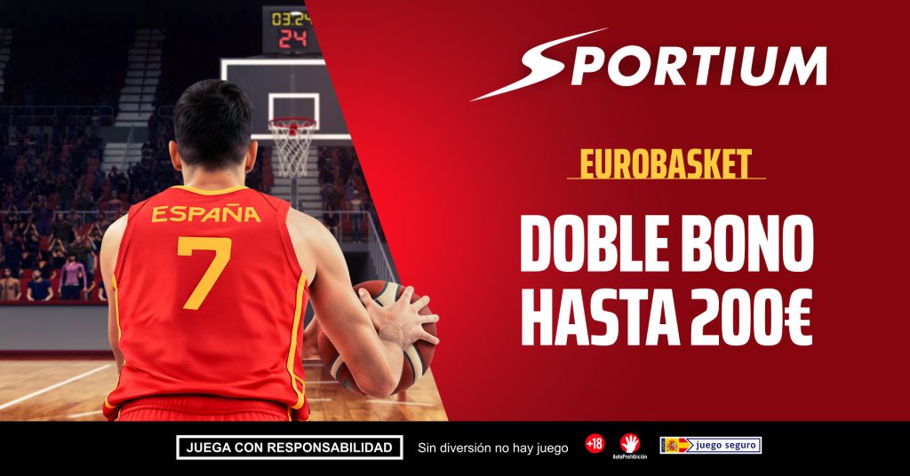 Bono de Sportium Solobasket Eurobasket hasta 200 euros